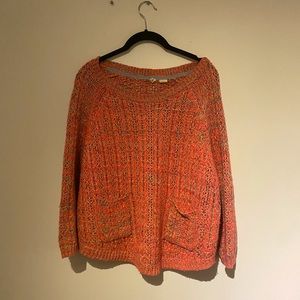 J Crew Multi Colored Thread Sweater